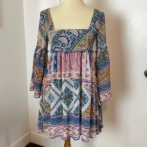 American Rag Boho Mini Dress S